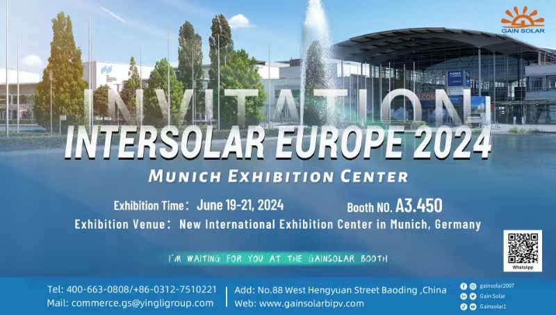 Gain Solar meets you at Munich 2024