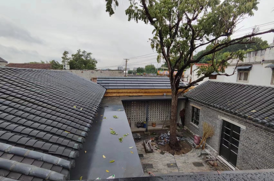 Jinan Wangfu Solar Roof Tile Project